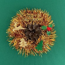 [꾸미기재료] 	크리스마스 철사모루 -10개입(5종 택 1)